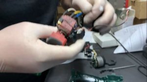 Замена Мотора и Электронного Блока на Metabo BS 18 LTX BL Quick