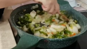 Китайский салат с древесными грибами