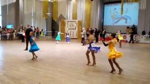 Бальные танцы Латина Самба Соло Юниоры 1+2