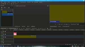 Создание движущихся титров в программе Kdenlive.