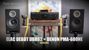 Topping MX3 vs Denon  PMA-600NE  @  Elac Debut DBR62  ||  Sound & Frequency Response Comparison