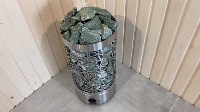 Электрическая печь (электрокаменка) для сауны и бани, ЭКМ 4,5 и 6 кВт _Лёд Плюс_ смотреть онлайн