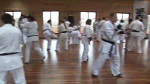 Foot sweep (Ashi barai 足払い) in kumite of Kyokushin karate