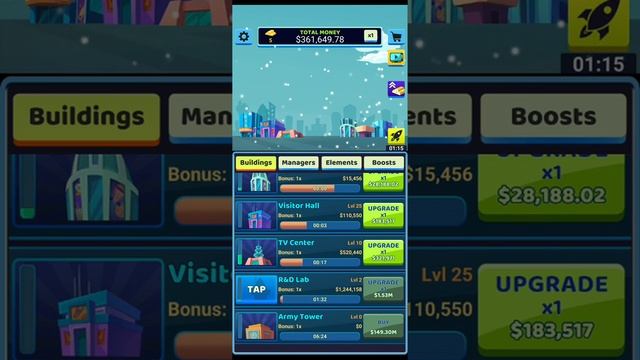 Idle space race - первый взгляд смотреть онлайн