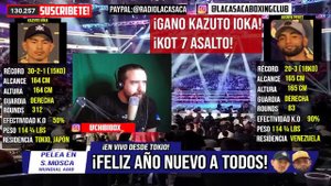 🚨 ¡Josber PEREZ lo dió TODO pero Kazuto IOKA KNOQUEÓ!😨