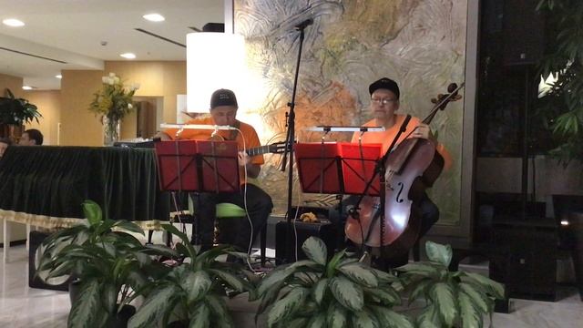 Дуэт «Оранж» Duet Orange Дзоварев Dzovarev В.Филимонов С.Чечеткин виолончель гитара guitar cello