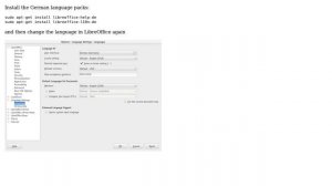 Ubuntu: Change Libre Office language settings (2 Solutions!!)