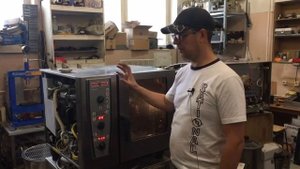Ремонт пароконвектомата Rational CMP 61 газовая версия ошибка rE5