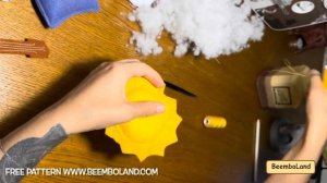 Солнце и облака из фетра для детского мобиля своими руками // sun and clouds DIY // felt