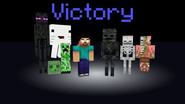 MONSTER SCHOOL: AMONG US PERFECT TIMING - Minecraft Animation смотреть онлайн