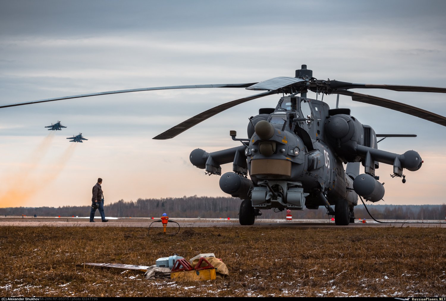 Фото военного вертолета ми 28