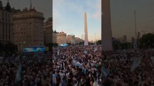 Буэнос-Айрес празднует победу
