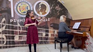 Ж.Ф. Мазас, Этюд 30; Дж.Эллертон «Тарантелла»; Ю. Щуровский «Осенняя песня» , Михнева Таисия