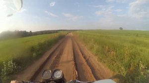Грязевые покатушки на Иж Юпитер 5 по лесам и полям Часть 1