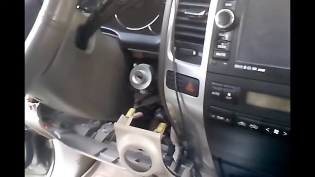 БОЛЕЗНЬ замка зажигания тойота прадо 120 ремонт 89255073309
