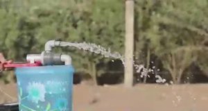 Как сделать мощный водяной насос в домашних условиях