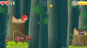 Red Ball 4 - #1 .. #2 уровень 18-20.. прохождение Дремучий Лес..