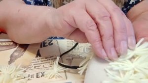 Как я делаю волосы  из пряжи для куклы  мальчика#куклашьем#кукланазаказ#куклапохожиенавас#