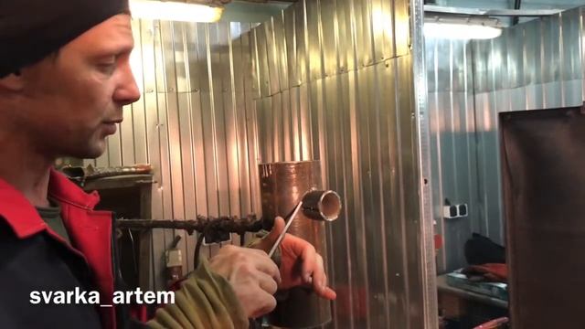 Сварка трубы 108 и 40 смотреть онлайн