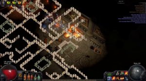 Path of Exile Explosive Arrow Scion lvl 83, lvl 72 map