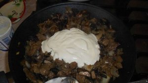 Жульен из говядины с грибами