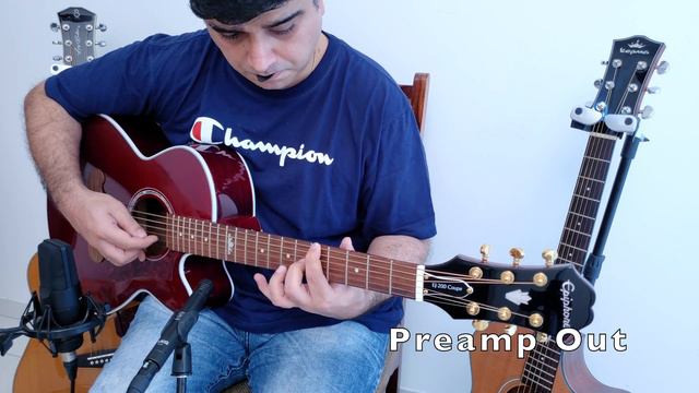 Epiphone EJ-200 Coupe Acoustic-Electric Guitar смотреть онлайн