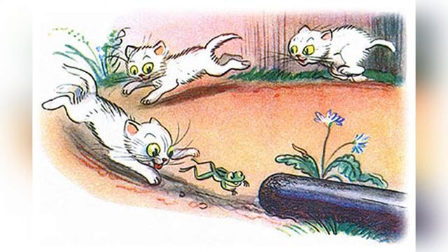 ТРИ КОТЁНКА | Аудиосказки для детей | СУТЕЕВ | Русские сказки на ночь | Сказки перед сном