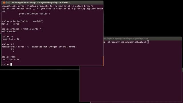 Scala Language Basics