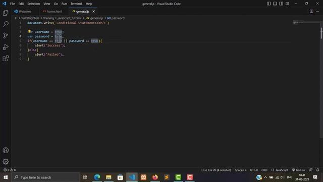 Javascript Tutorial In Hindi For Beginners Part #10 |  Javascript Conditional Statement | if...else