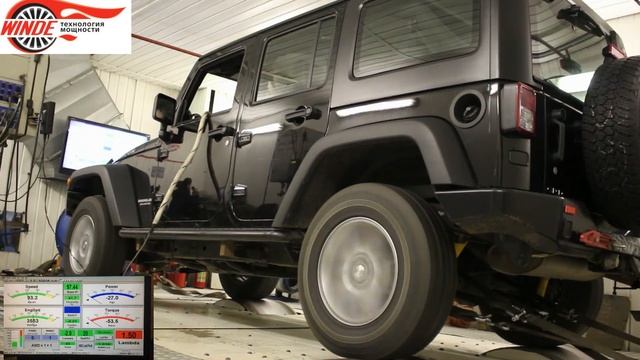 Jeep Wrangler Rubicon - чип-тюнинг WINDE.RU