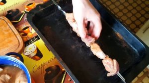 Шашлык в духовке за 25 минут. Простой и вкусный рецепт. Пробовать всем