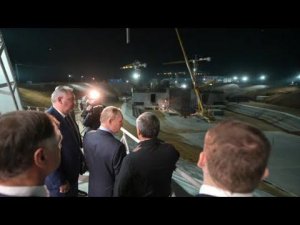 Путин осмотрел командный пункт и стартовый комплекс «Ангара» на космодроме Восточный