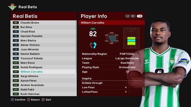 REAL BETIS 2023/2024 Full Facepack PES 2021-SPFL2023 смотреть онлайн