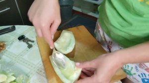 Лодочки из кабачков