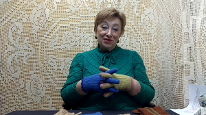 Перчатки "Оригинальные".  Мастер-класс по вязанию крючком от О. С. Литвиной.