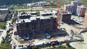 Улан-Удэ с высоты птичьего полета.