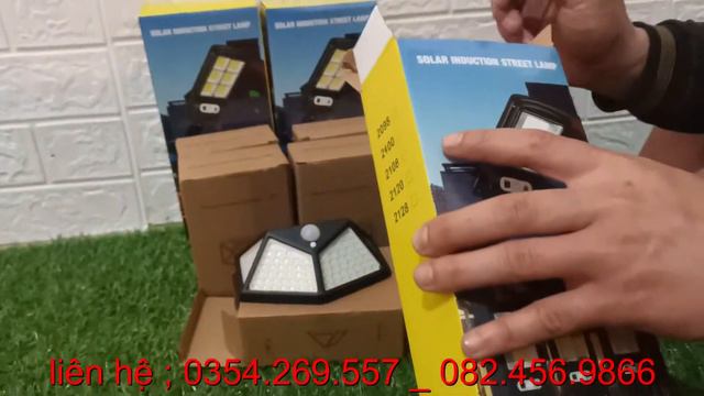 so sánh đèn năng lượng 100 bóng led và 120 bong led..... giá rẻ