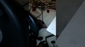 Обзор игрового руля.Genius Twin wheel Vibration feedback Racing  для PC и PS2.