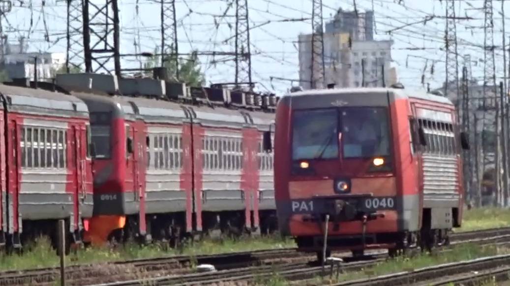 Рельсовый автобус РА1-0040 отправляется резервом со станции Нижний Новгород Московский