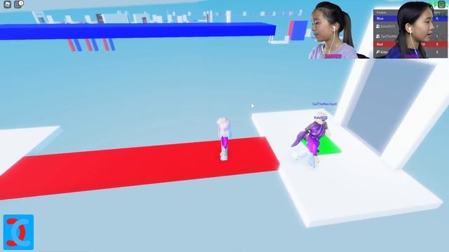 Red & Blue 2-player TEAMWORK Obby! | Roblox смотреть онлайн