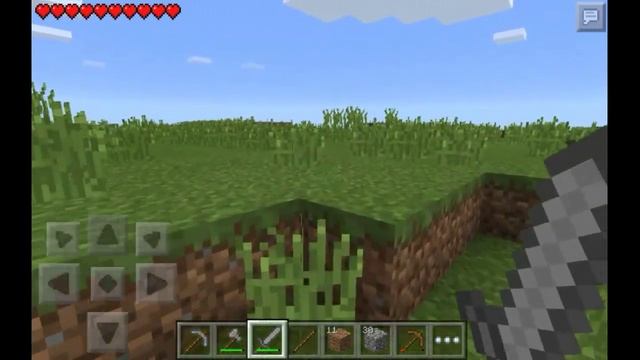 Выживание в старом майнкрафт PE 0.11.1 #1 смотреть онлайн