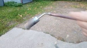 Газовая минигорелка для кровельных работ