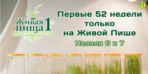 Евгений Агафонов, Личный опыт сыроедения, Проект "52 недели". Недели 6 и 7 (видео 48)