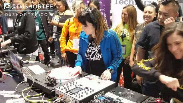 Female DJ Scratch Session | Turntablism Technics ★ Shortee Annalyze Javin Bela Roze & Inspire [pt.3
