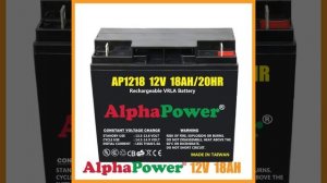 AlphaPower VRLA AGM Batteries
