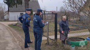 В Псковском районе прошёл профилактический противопожарный рейд с использованием беспилотника