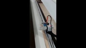 Отрезная линейка с прижимом