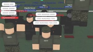 CHEATING in Roblox army training..