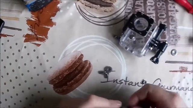 КАК ЗАКРЕПИТЬ КАМЕРУ НА подводную маску (сбоку)