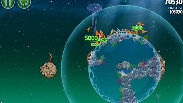 Angry Birds: Space PIG DIPPER (level 7) 3 stars. Прохождение от SAFa смотреть онлайн